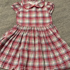 Kayce Hughes Plaid Pink Kids Dress